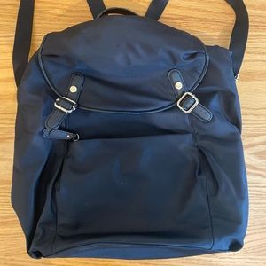 Cole Haan Black Nylon Backpack - Excel Condition!